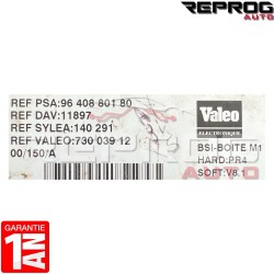 BSI VIERGE PEUGEOT PARTNER CITROEN BERLINGO 9640880180 73003912 V8.1 M1 VALEO