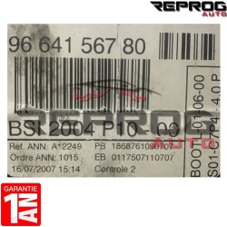 BSI VIERGE CITROEN C2 C3 VALEO P10-00 9664156780 VALEO