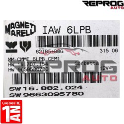 CALCULATEUR DÉCODÉ ou VIERGE CITROEN C5 1.8 16V IAW 6LPB HW9659580780 SW9663095780