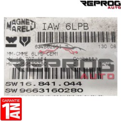 CALCULATEUR DÉCODÉ ou VIERGE PEUGEOT 307 IAW 6LPB HW9659580780 SW9663160280