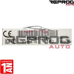 UCH VIERGE N2 RENAULT CLIO 2 PHASE 2 P8200311989 V5.3 UCH-N2 SAGEM 21675905-2A