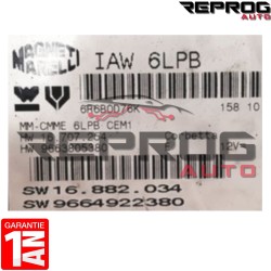 CALCULATEUR DÉCODÉ ou VIERGE PEUGEOT 407 1.8 6LPB HW9663805380 SW9664922380