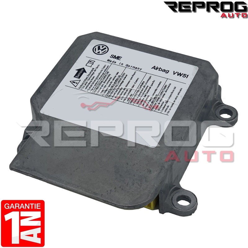 CALCULATEUR AIRBAG VIERGE VW FOX POLO SKODA FABIA 1C0909605K 5WK43125 VW51