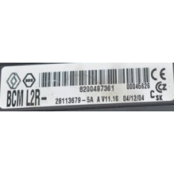 UCH VIERGE RENAULT CLIO 3 MODUS BCM 8200497361 28113679-5A V11.16 L2CR-