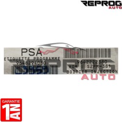 CALCULATEUR DÉCODÉ CITROEN C3 9648294080 9642222380 21647628-1 SAGEM S2PM-381
