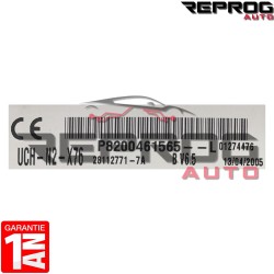 UCH N2 VIERGE RENAULT KANGOO P8200461565L V6.5 UCH-N2-x76 SAGEM 28112771-7A