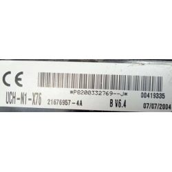UCH N1 VIERGE RENAULT KANGOO P8200332769J V6.4 UCH-N1 SAGEM 21676957-4A