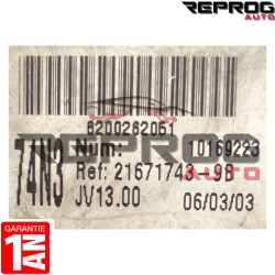 UCH VIERGE RENAULT LAGUNA 2 74N3 8200262051 21671743-9 V 13.00