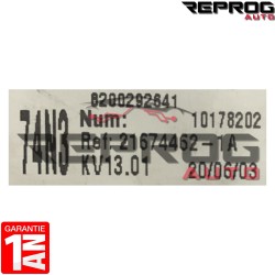 UCH VIERGE RENAULT LAGUNA 2 74N3 8200292641 21674462-1A SAGEM