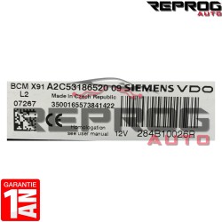 UCH BCM VIERGE RENAULT LAGUNA 3 CONTINENTAL L2 A2C53186520 284B10026R x91