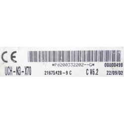 UCH N3 VIERGE RENAULT MASTER P8200332202G V6.2 SAGEM UCH-N3-X70 21675428-9C