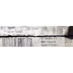 BSI VIERGE PEUGEOT 206 E03-00 9646777480 S118085110G SIEMENS 6580HA 1650882680