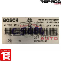 CALCULATEUR VIERGE RENAULT CLIO 4 0281019148 237102747R 237102748R BOSCH EDC17