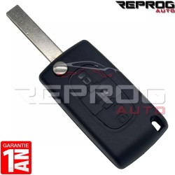 CLÉ VIERGE PEUGEOT EXPERT II 6490AG 6490AF EMETTEUR TELECOMMANDE CLEF PLIP FSK