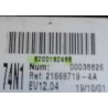 UCH VIERGE RENAULT LAGUNA 2 8200192466 21668719-4A 74N1 EV12.04 SAGEM