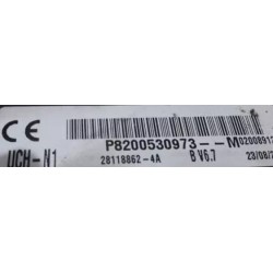 UCH VIERGE RENAULT TRAFIC 2 P8200530973M V6.7 UCH-N1 SAGEM N1 28118862-4A