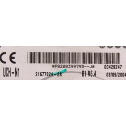 copy of UCH N1 VIERGE RENAULT MASTER P8200530962N 28115853-0B V6.6 UCH-N1 SAGEM