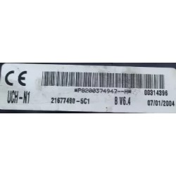 UCH N1 VIERGE RENAULT TRAFIC 2 P8200374947H V6.4 UCH-N1 SAGEM 21677490-5C1