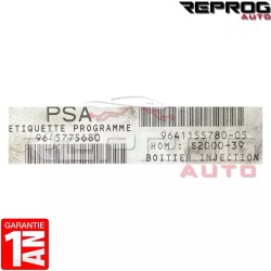 CALCULATEUR DÉCODÉ PEUGEOT PARTNER 1.4 S2000-39 9645775680 9641155780