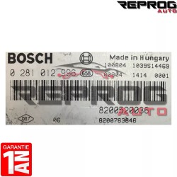 CALCULATEUR VIERGE RENAULT ESPACE 2.0 DCI 150CV 0281012996 8200520036 8200763646 EDC16CP33