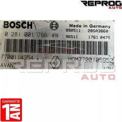 copy of CALCULATEUR MOTEUR DÉCODÉ RENAULT KANGOO DTI 0281001878 HOM7700109062 7700110649 MSA15