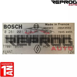 copy of CALCULATEUR MOTEUR DÉCODÉ RENAULT KANGOO DTI 0281001878 HOM7700109062 7700110649 MSA15