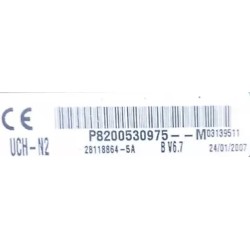 UCH N2 VIERGE RENAULT TRAFIC 2 P8200530975M 28118864-5A V6.7 UCH-N2 SAGEM
